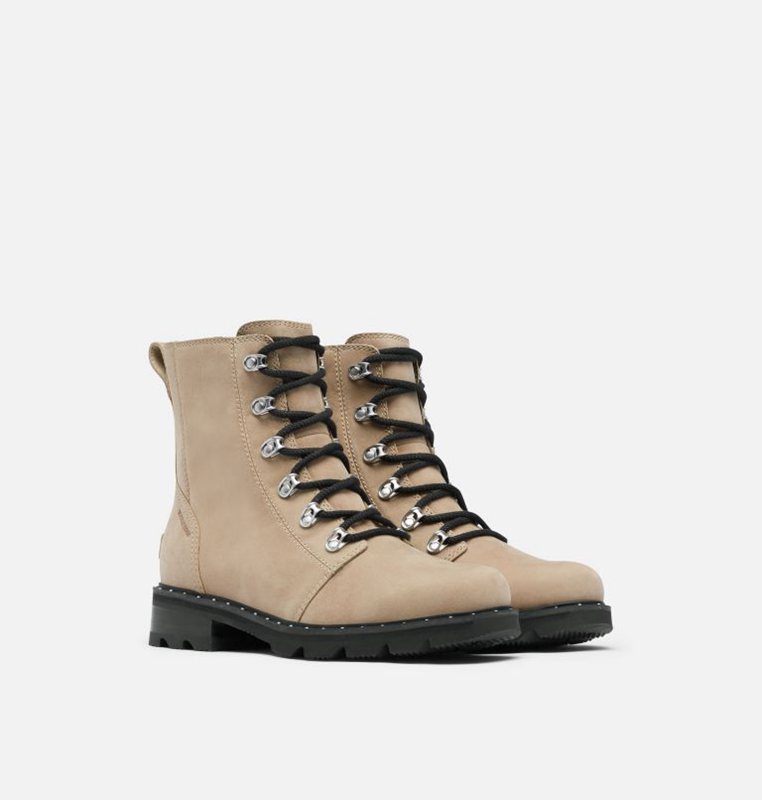 Sorel Dam Gummistövlar Brun - Lennox™ Lace Mid - CBT-704695